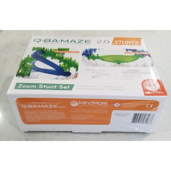 Mindware q-ba-maze 2.0 zoom stunt set new sealed - Picture 2 of 7